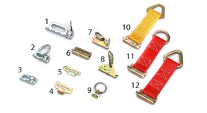 Wszystkie zaczepy do listw